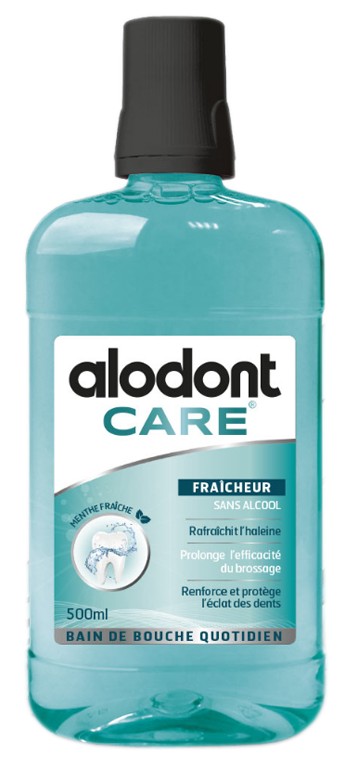 Alodont Care Fraicheur Bain de Bouche Sans Alcool 500ml
